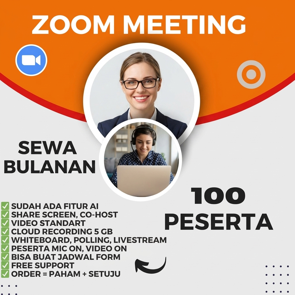 Zoom Pro Meeting 100